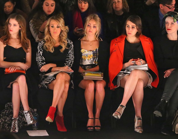 Anna Kendrick, Carrie Underwood, AnnaSophia Robb & Zosia Mamet from
